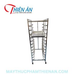 Xe đẩy khay bánh 12 tầng