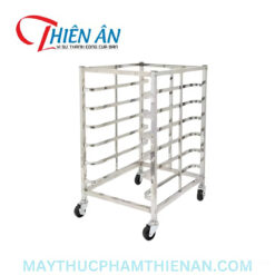 xe đẩy khay bánh 6 tầng