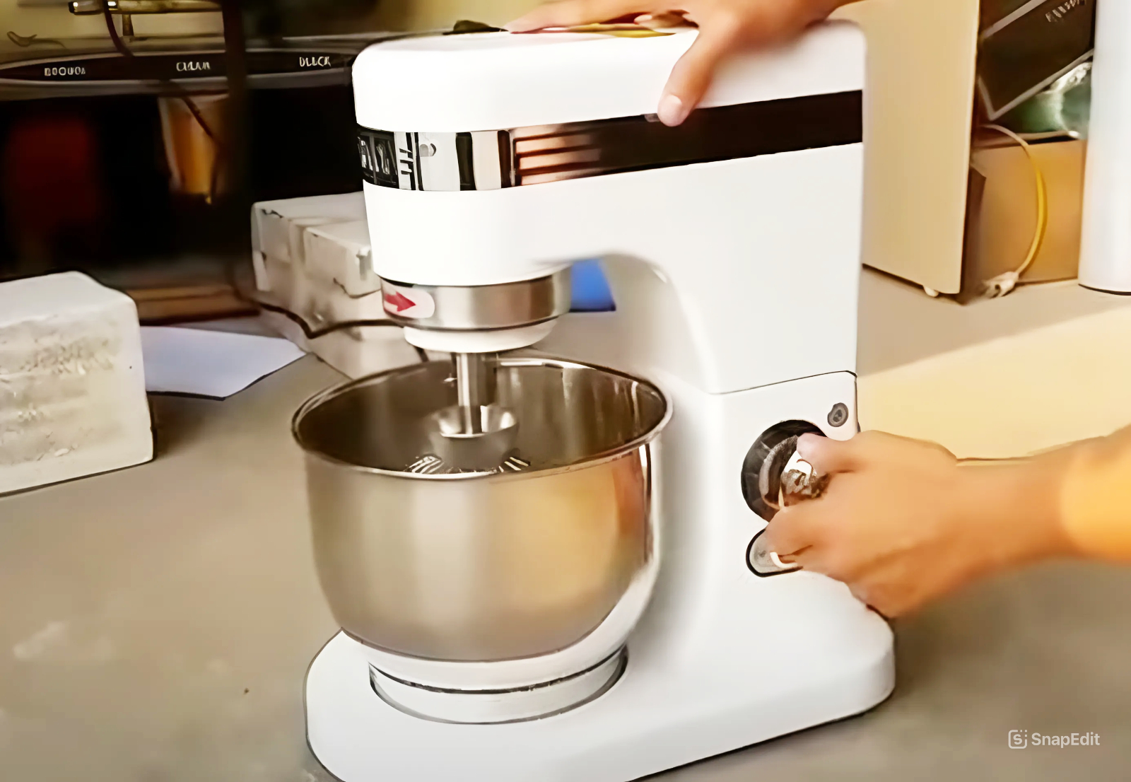 Hướng dẫn sử dụng máy nhào bột Berjaya 7Lít