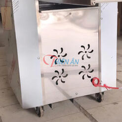 Dụng cụ cán bột 1chiều có chân đế có bánh xe dễ dàng di chuyển