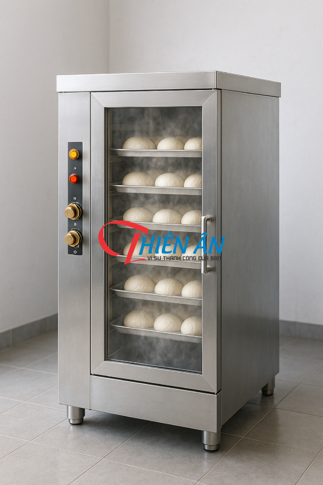 tủ ủ bột 6 khay