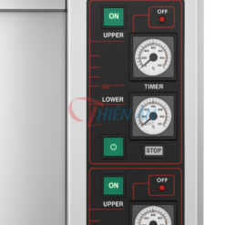 bảng điều khiển Lò nướng điện 2 tầng 4 khay Hongling XYF-2KA-T