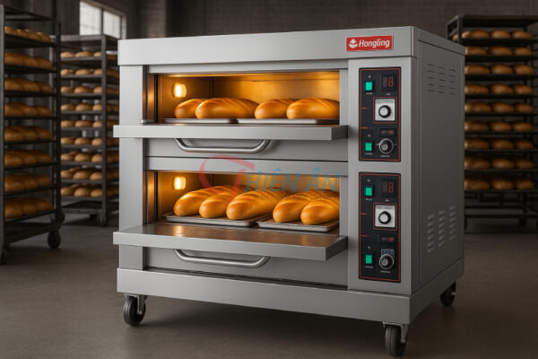 Lò nướng Hongling XYF-2KA-T có Thiết kế chắc chắn