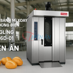 Lò nướng xoay bánh mì 16 khay Hongling HX-16D-01 dùng điện tại Thiên Ân