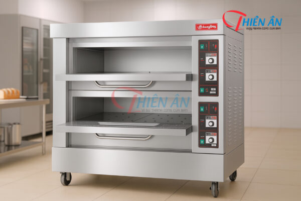 Lò nướng công nghiệp Hongling 2 tầng chất lượng cao.
