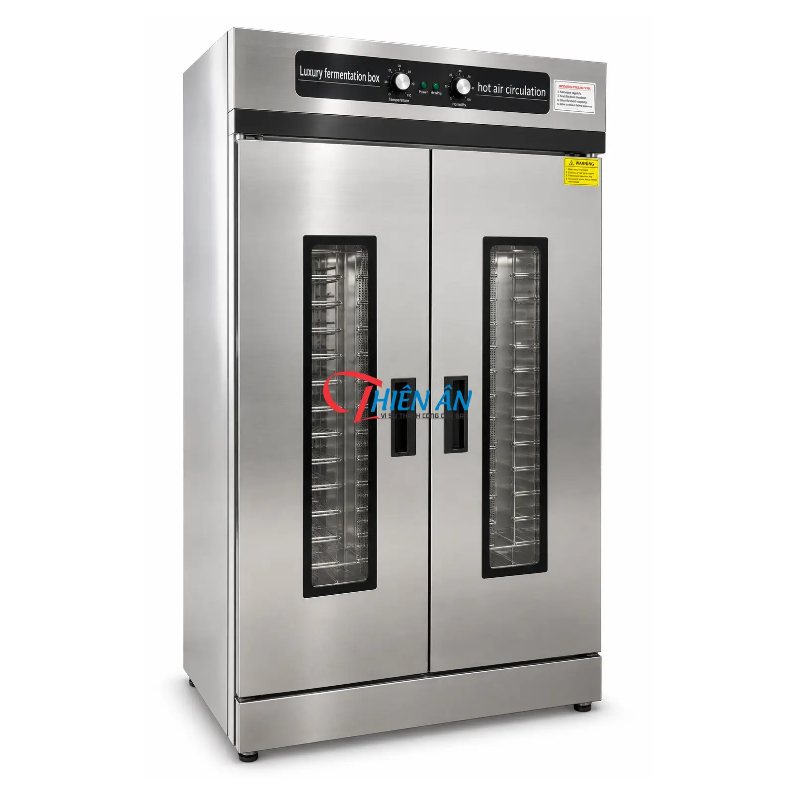 tủ ủ kích nở bột 24 khay