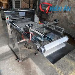 máy vê bột 1 băng tải 1 bàn ép