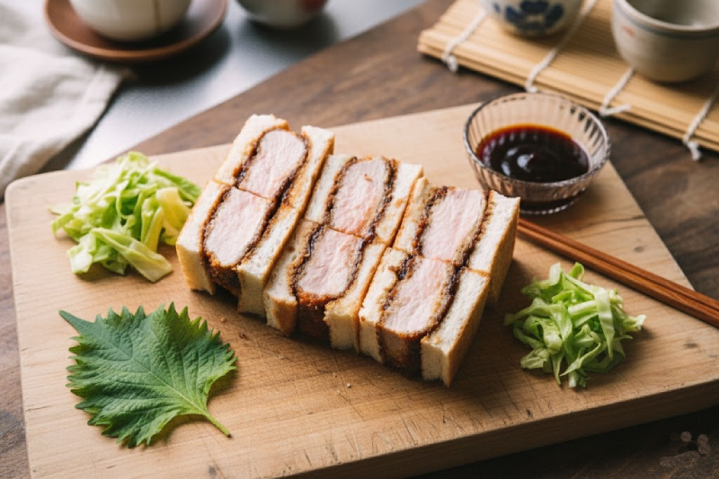 Katsu-sando – Bánh mì Nhật Bản