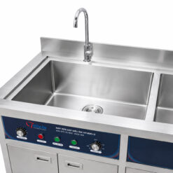 Máy rửa bát siêu âm TA1800+2 Thiên Ân inox 304